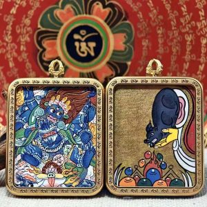 Mahakala [Double-Sided Hand-Painted Thangka]
